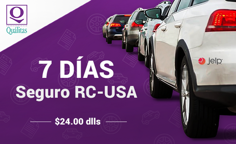 Seguro RC-USA: 7 días