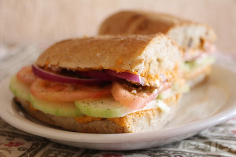 Cold Veggie Sándwich