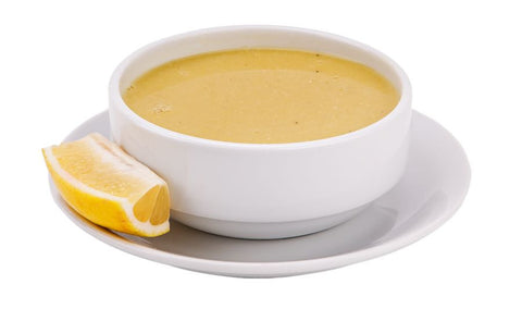 Crema de lenteja roja