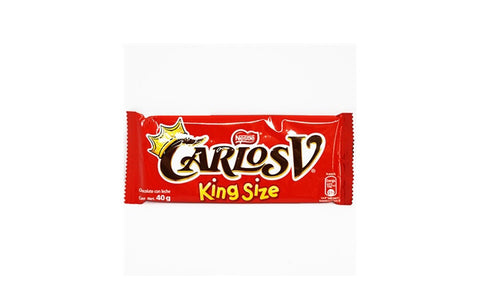 Carlos V Chocolate King Size 40gr.